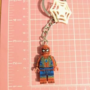 Spiderman Lego Keychain